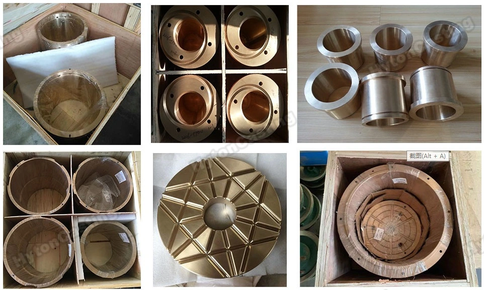 Bronze Parts Thrust Bearing Main Shaft Step Eccentric Wearing Plate Suit Cone Crusher Components